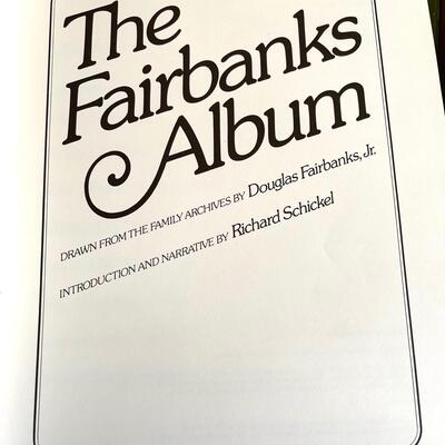 LOT 22 - SIGNED - Douglas Fairbanks - The Fairbanks Album
