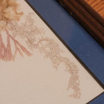 Lot 347: Pressed Flower Picture