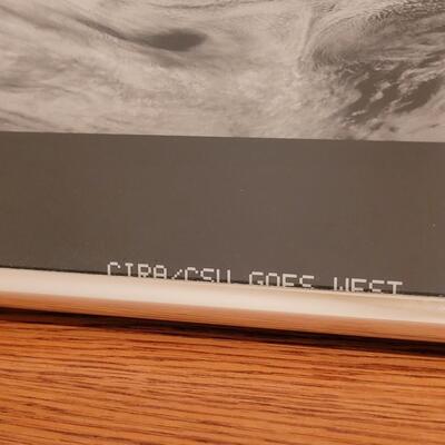Lot 349: Earth Photo CSU Goes West