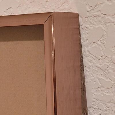 Lot 350: Sandpainting in Copper Frame