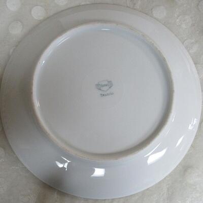 Vintage Bavarian Plate, Artist Signed Leona Bowley, Thomas Bavaria