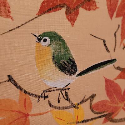 Lot 355: Hand Painted Panel by SEIFU KOJIMA