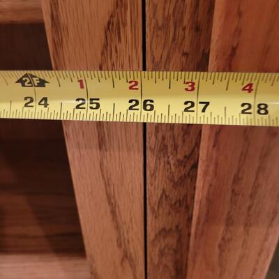 Lot 359: Woodley's 18'6" Large Oak Wall Unit