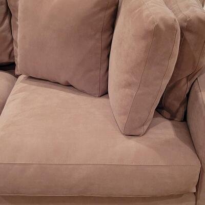 Lot 363: Crate & Barrel Couch (2 pieces)