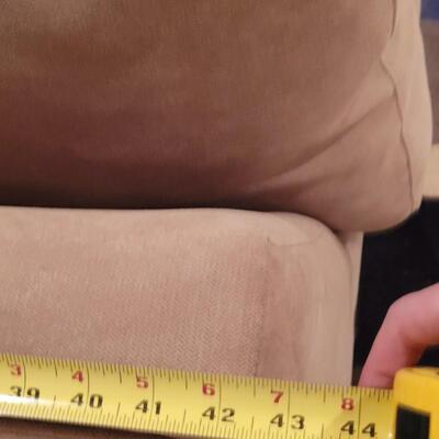Lot 363: Crate & Barrel Couch (2 pieces)
