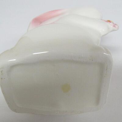 Older Avon Rabbit Napkin Holder and Snack Plate