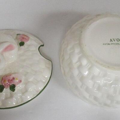 Older Avon Rabbit Condiment Dish - No Spoon