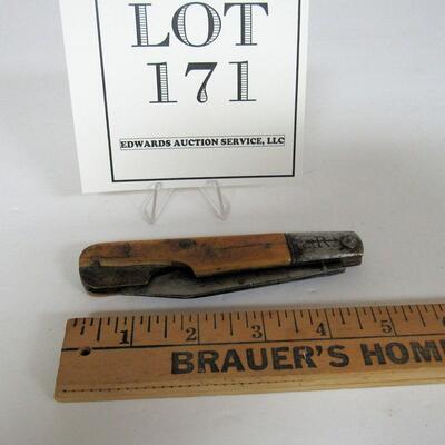 Vintage Grand Daddy Russell Barlow Bone Handle Jack Knife, 5", Read description for more info
