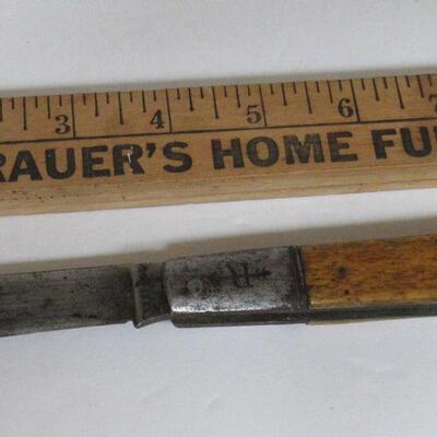 Vintage Grand Daddy Russell Barlow Bone Handle Jack Knife, 5", Read description for more info