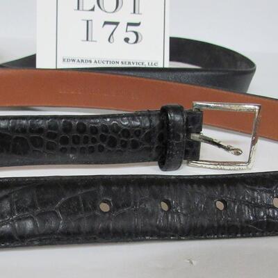 2 Nice Men's Belts, Ralph Lauren 40