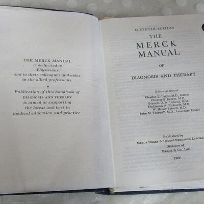 The Merck Manual 11th Edition 1966