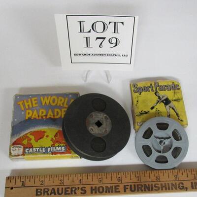 Vintage Films: World Parade 16MM #234 America's Wonder Land; Sports Parade 8MM #840 Spills and Thrills