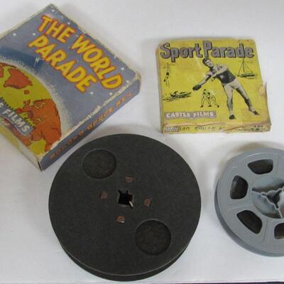 Vintage Films: World Parade 16MM #234 America's Wonder Land; Sports Parade 8MM #840 Spills and Thrills