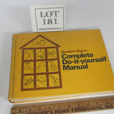 Do-It Yourself Manual Hard Cover, Reader's Digest 