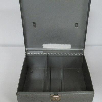 Metal Locking Cash Box No Key