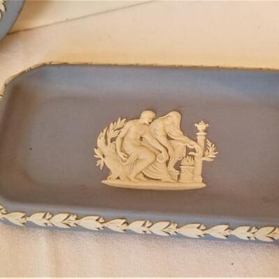 Lot #57 2 Pieces of Wedgwood China - Plate/Trinket Dish