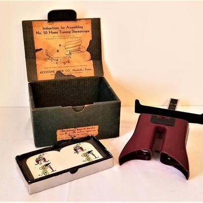 Lot #59 Stereoscope with Cards - Keystone Company