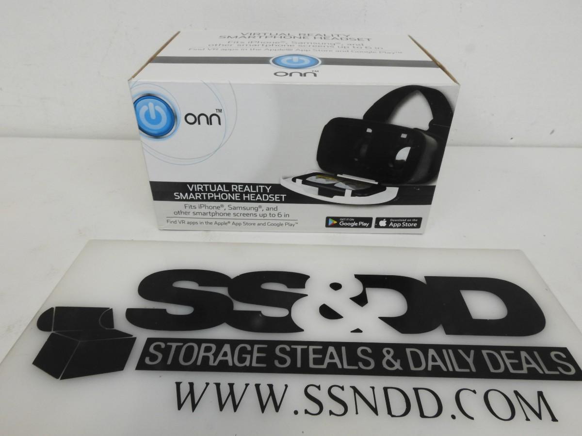 Onn Virtual Reality Smartphone Headset. Complete, Works