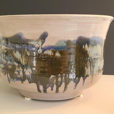 Lot 41: Artist Signed Studio Pottery Planters