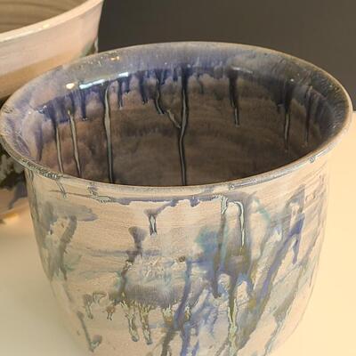 Lot 41: Artist Signed Studio Pottery Planters