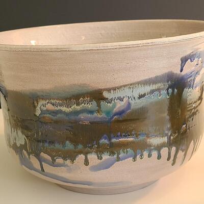 Lot 41: Artist Signed Studio Pottery Planters