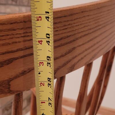 Lot 374: S. Bent Bros. Rocking Chair from Massachusetts 