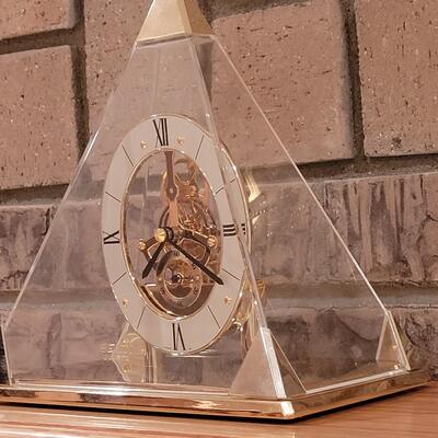 Lot 376: Seiko Pyramid Clock 