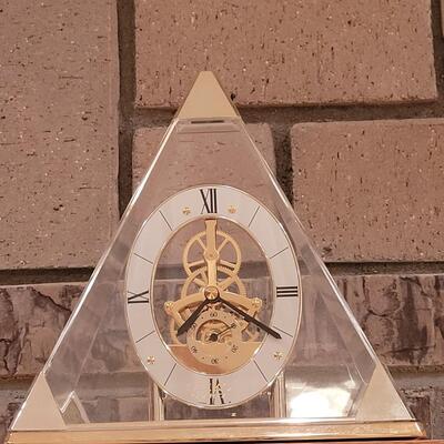 Lot 376: Seiko Pyramid Clock 