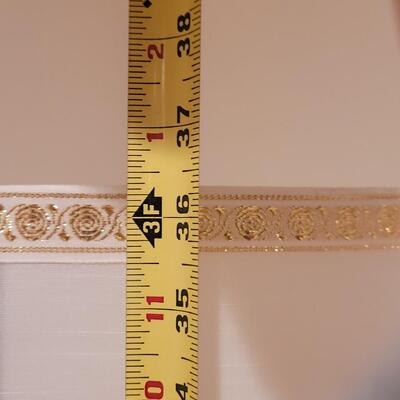Lot 377: White Ceramic Lamp