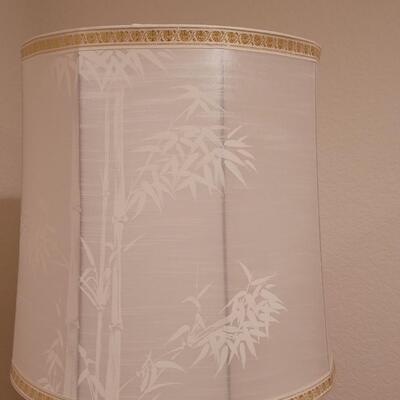 Lot 377: White Ceramic Lamp