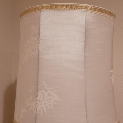 Lot 378: White Ceramic Lamp #2