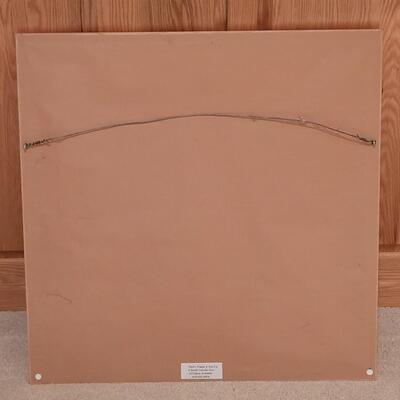 Lot 382: Hawaiian Quilted Art - Red Anthuriums