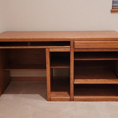Lot 384: Oak Desk