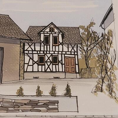 Lot 385: Signed Original Artwork 