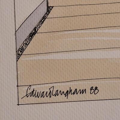 Lot 387: Original Signed Artwork