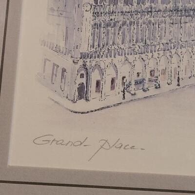 Lot 392: "Grand Place" by F. Gresser