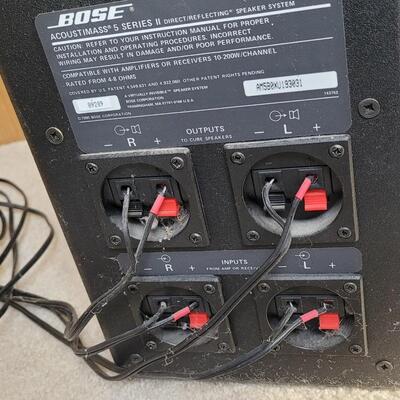 Lot 393: Bose Subwoofer