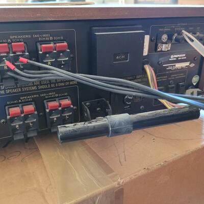 Lot 394: Pioneer 4 Channel Stereo Receiver QX-949 with Manual and Original Box
