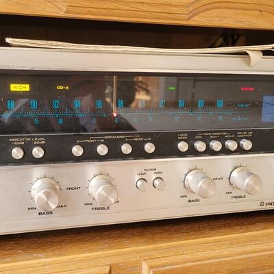 Lot 394: Pioneer 4 Channel Stereo Receiver QX-949 with Manual and Original Box