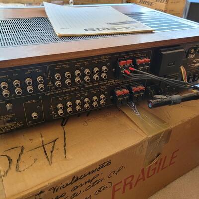 Lot 394: Pioneer 4 Channel Stereo Receiver QX-949 with Manual and Original Box