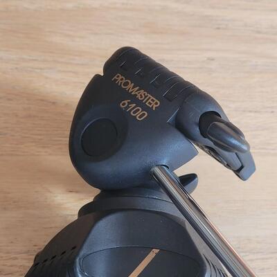 Lot 414: Camera Tripod  Promaster 6100