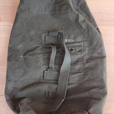Lot 415: Military Duffle Bag 