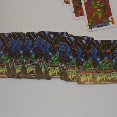 Vintage TMNT Complete Deck of Playing Cards