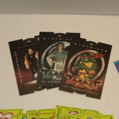 Vintage TMNT Sticker/Movie Cards