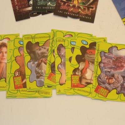 Vintage TMNT Sticker/Movie Cards