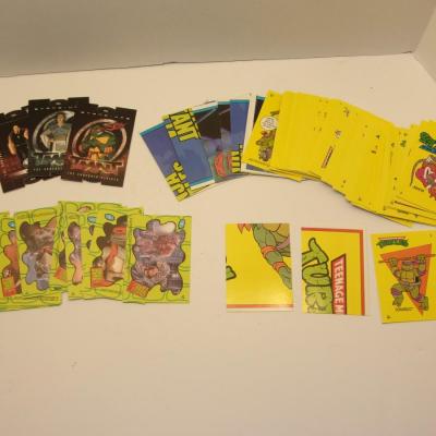 Vintage TMNT Sticker/Movie Cards