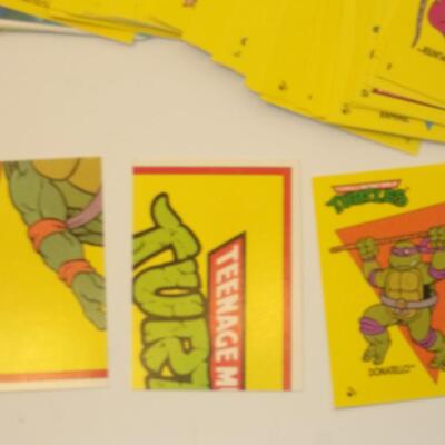 Vintage TMNT Sticker/Movie Cards
