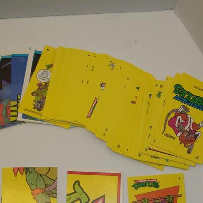 Vintage TMNT Sticker/Movie Cards