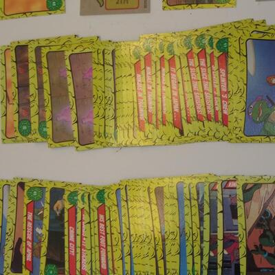 Vintage TMNT 1990 Trading Card Lot