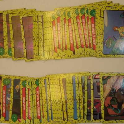 Vintage TMNT 1990 Trading Card Lot